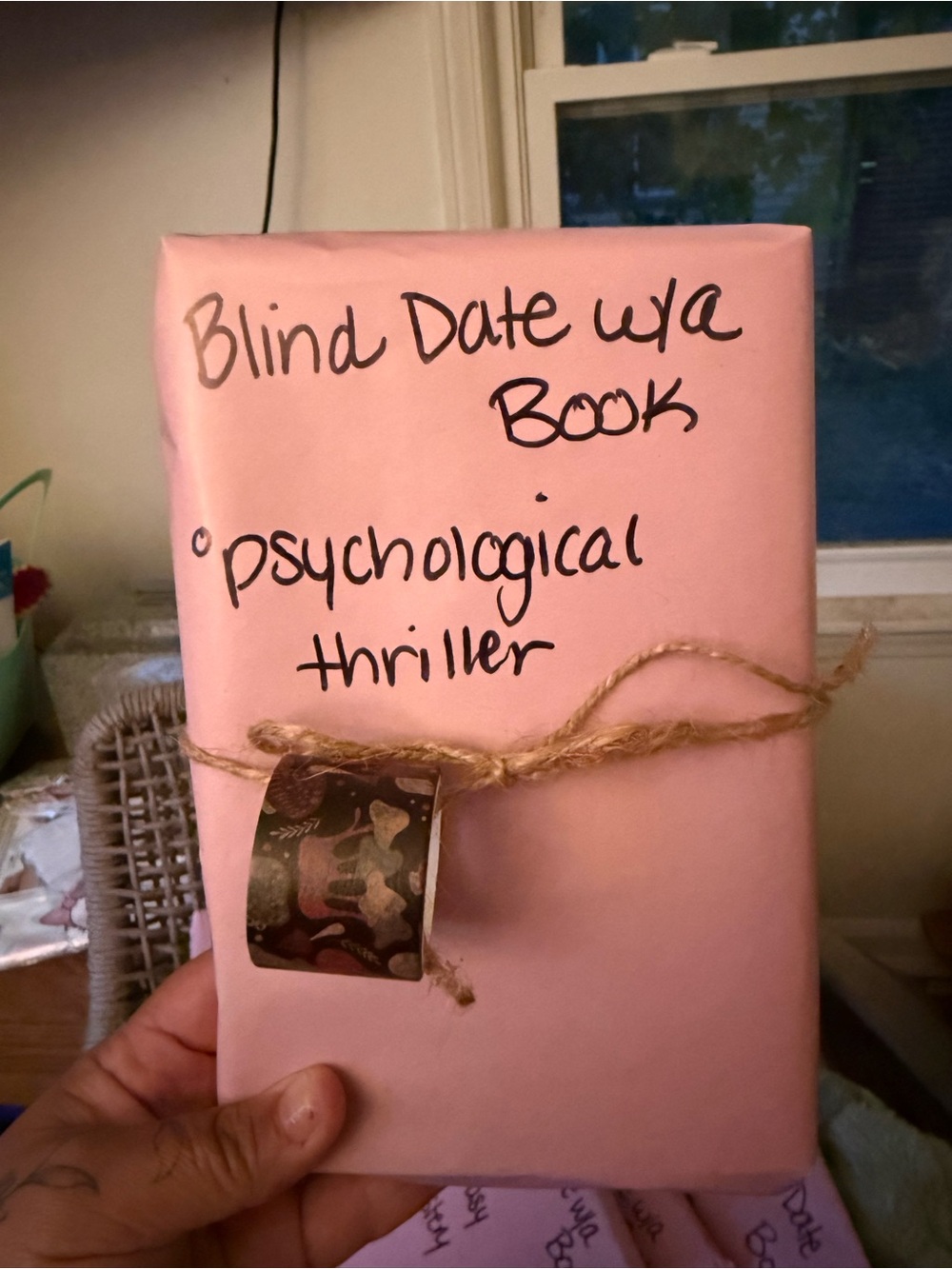 Blind Date with a Book- Psychological Thriller